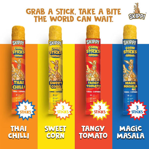 Skippi Ice Pops All Time Snack of Skippi Tasty Corn Sticks